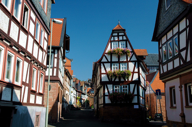 Самые красивые фахверковые города Германии