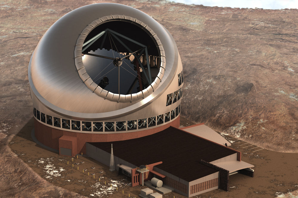 Этим летом на Гавайях приступят к строительству гигантского телескопа
