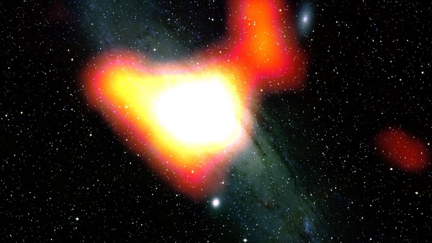 «Ферми» находит то, что может оказаться темной материей, в галактике Андромеда