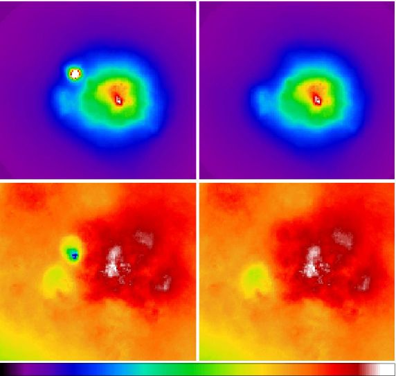 Астрономы заглянули в объединяющееся скопление галактик Абель 3888