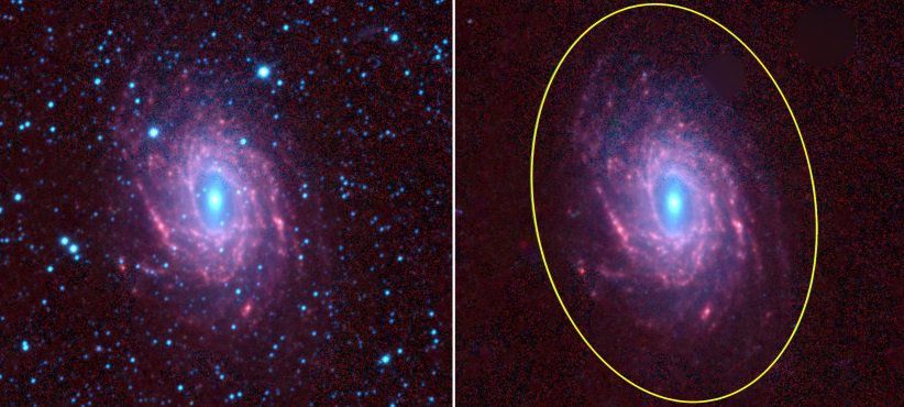 Астрономы проводят многоволновое исследование спиральной галактики NGC 6744