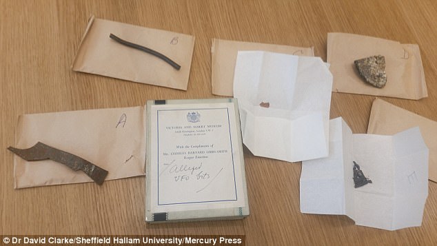 Обломки упавшего миниатюрного НЛО десятки лет хранились в британском музее 