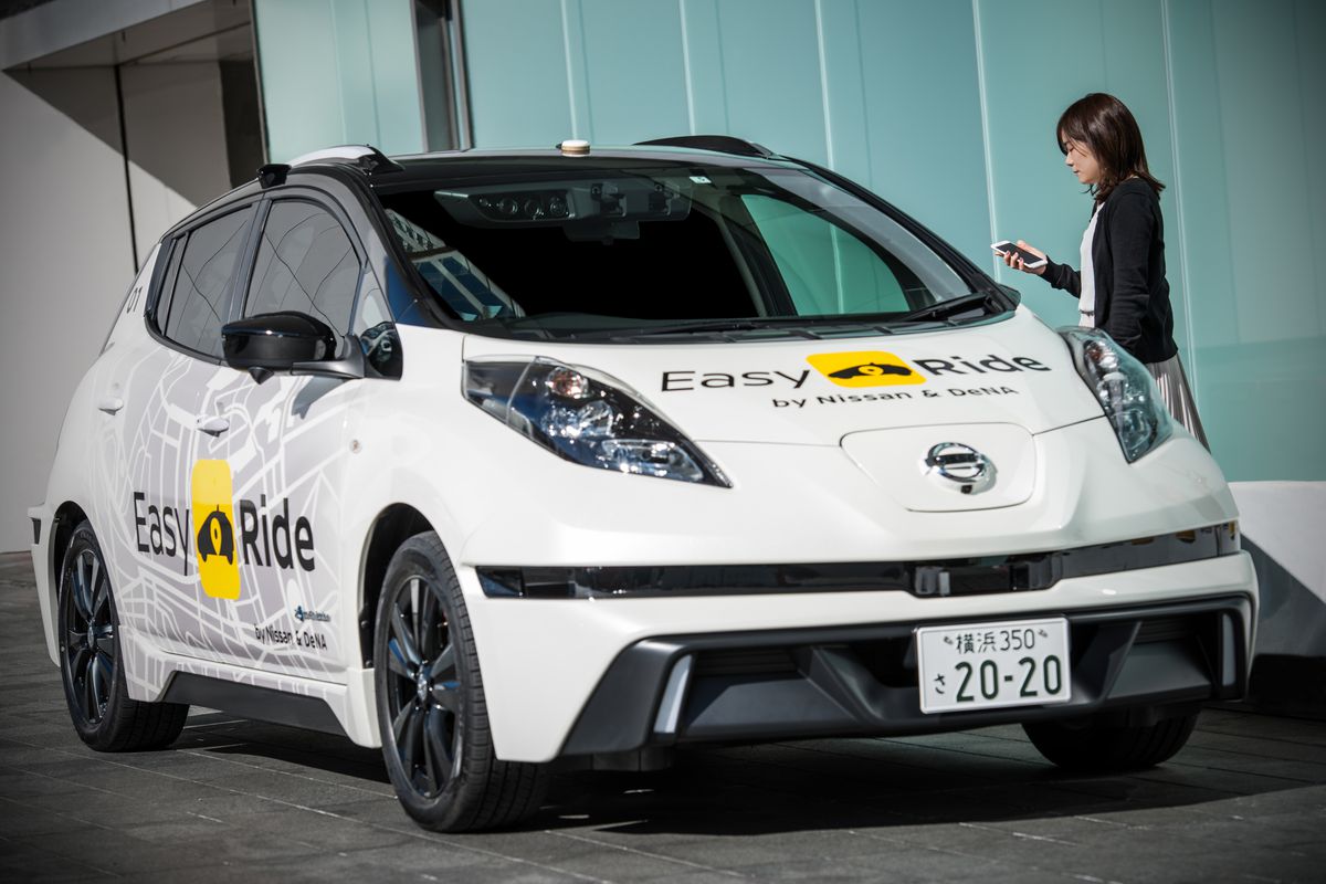 Компании Nissan и DeNA испытают самоуправляемые автомобили на дорогах Японии