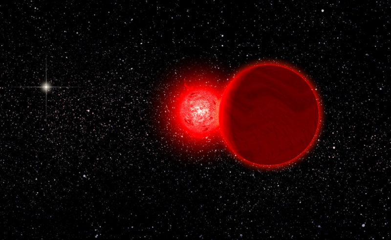 Тусклая звезда проходила сквозь облако Оорта 70000 лет назад, выяснили астрономы
