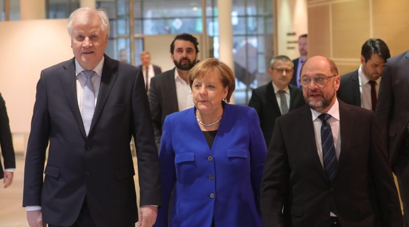Меркель и Шульц договорились о большой коалиции