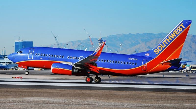 Бюджетная авиакомпания Southwest Airlines запускает пять прямых рейсов от $19