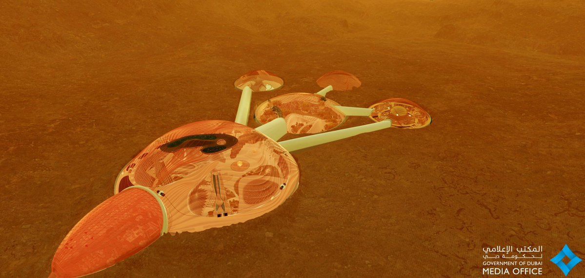 ОАЭ объявили о намерениях построить город на Марсе