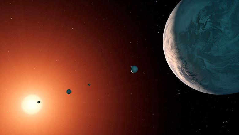 В системе TRAPPIST-1 обнаружили две пригодные для жизни планеты 