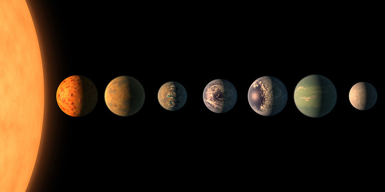 В системе TRAPPIST-1 обнаружили две пригодные для жизни планеты 