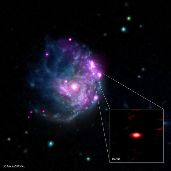 Необычная черная дыра, вероятно, и есть «недостающее звено» в системе черных дыр