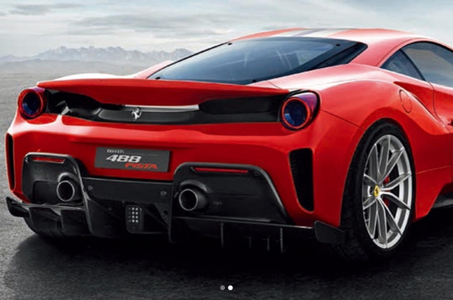 «Заряженная» версия суперкара Ferrari 488 GTB получит имя Pista