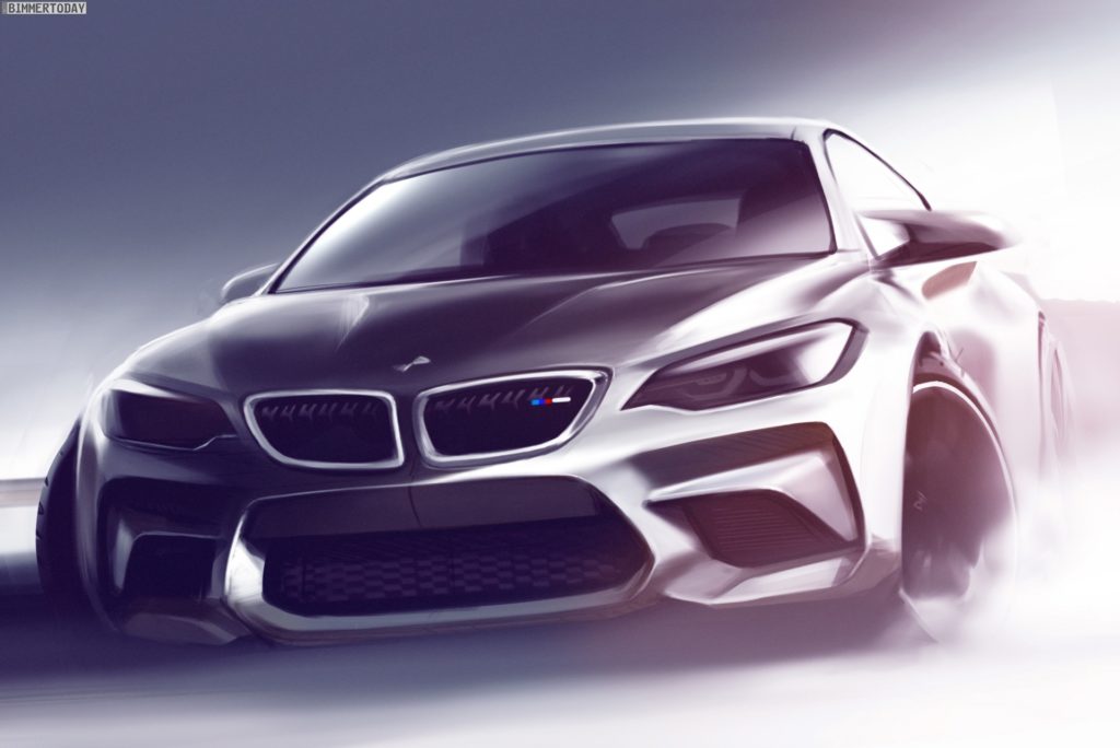 Новое купе BMW M2 Competition официально рассекретили