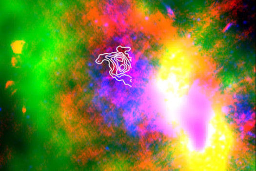 В центре Млечного пути обнаружена сверхновая, ставшая «фабрикой пыли»
