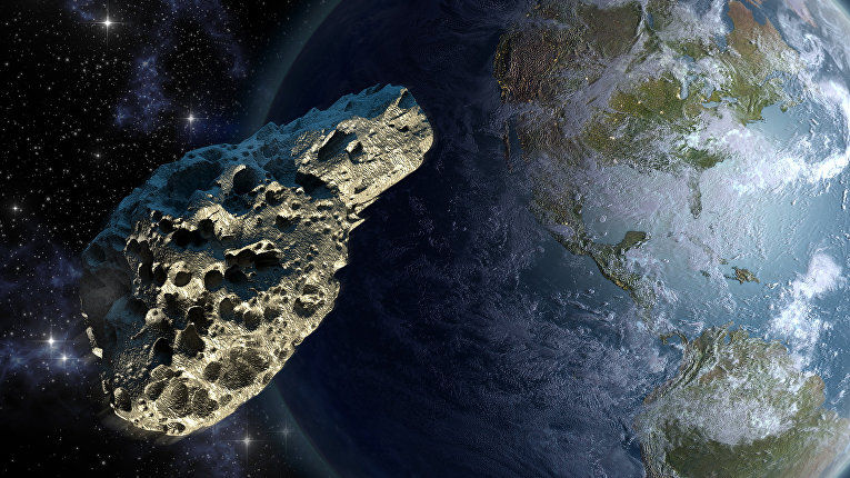 К Земле приближается астероид размером с высотку МГУ