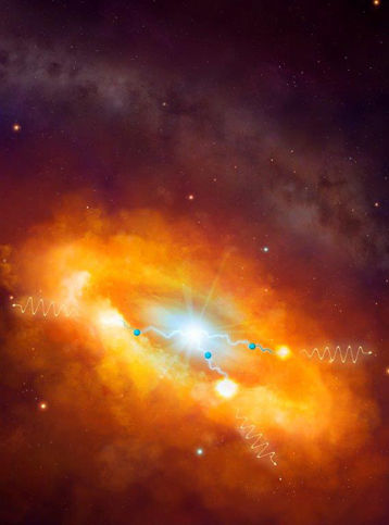 В центре Млечного пути открыт источник космических лучей беспрецедентных энергий