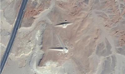 Пользователи сетей с помощью Google Maps нашли в Египте базу пришельцев