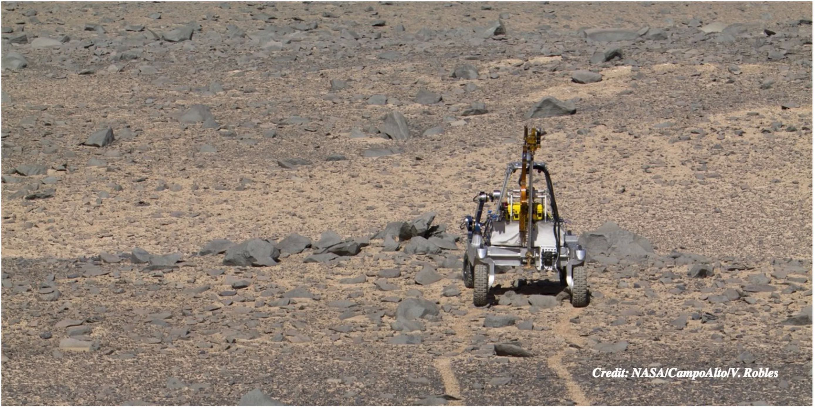 НАСА испытывает новый марсианский ровер в чилийской пустыне