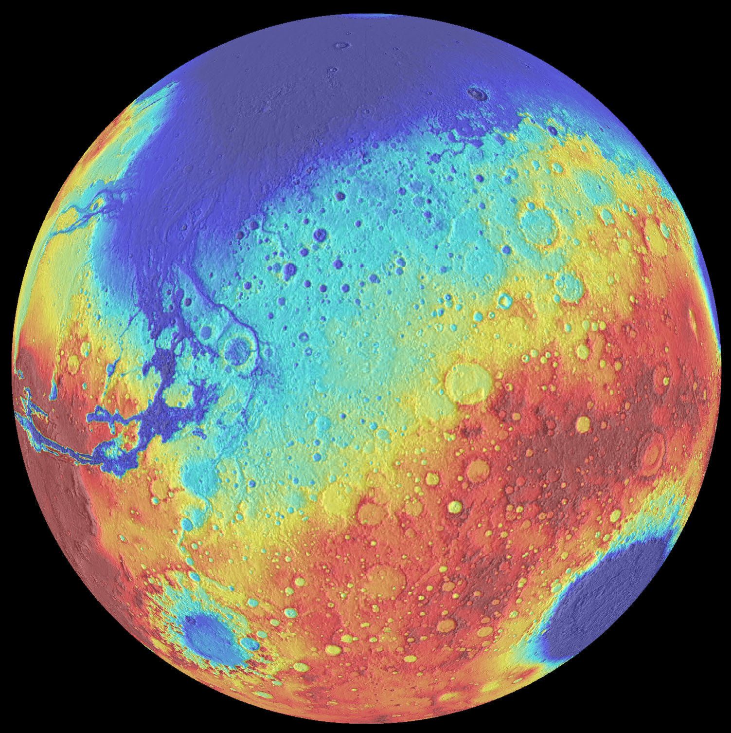 Благородные металлы на Марсе указывают на гигантское столкновение
