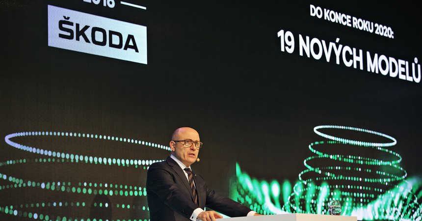 Škoda планирует выпуск 19 новых моделей 