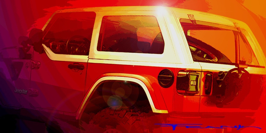 Jeep опубликовал первые изображения специальной версии Wrangler