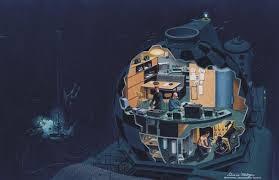 Подводный дом Жака-Ива Кусто стал доказательством реальности жизни людей в морских глубинах