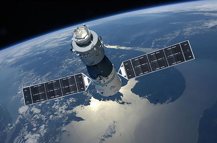 На Землю падает китайская космическая станция
