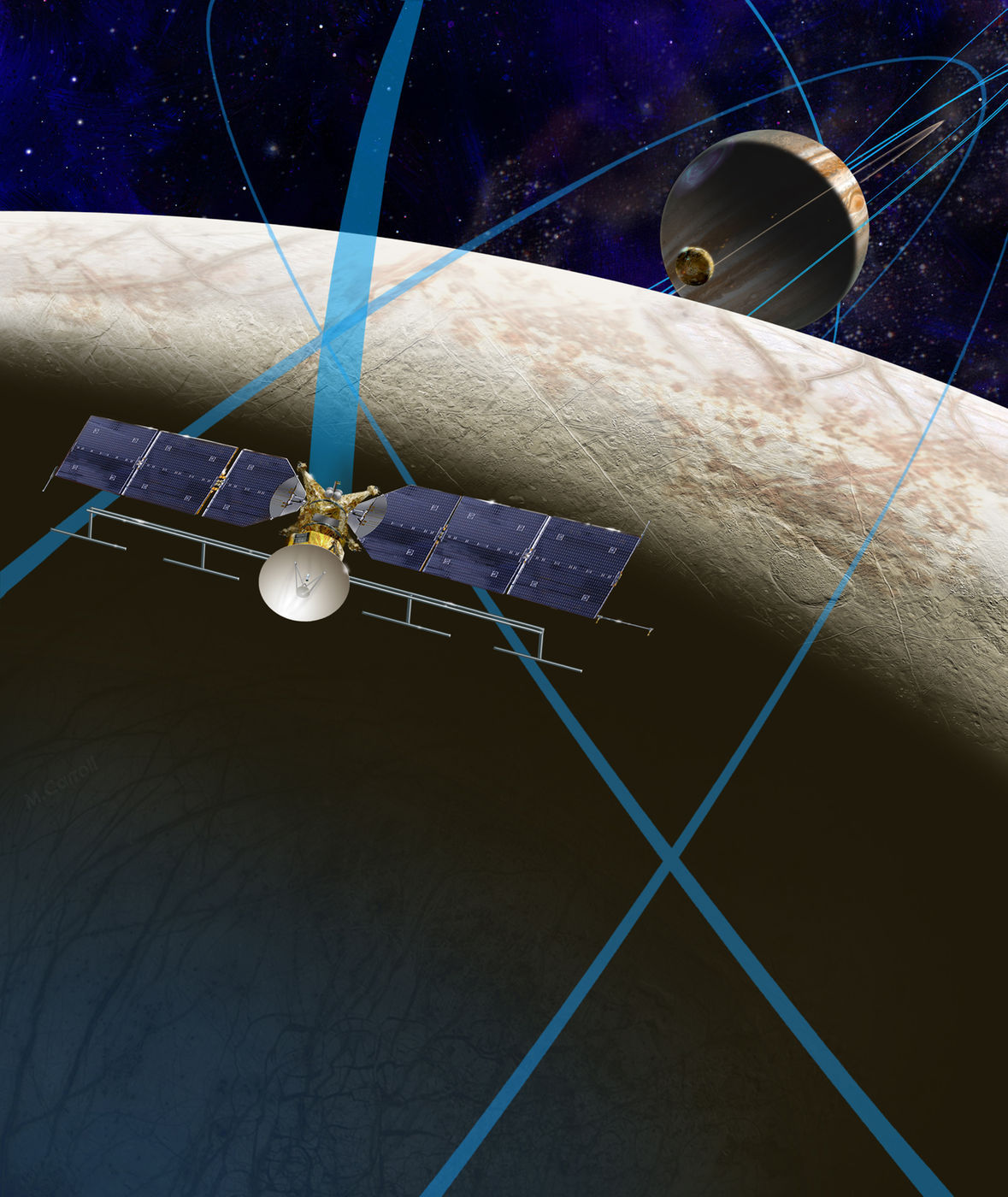 Новая миссия НАСА к ледяному спутнику Юпитера получила официальное название