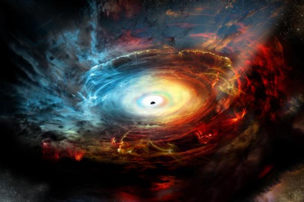 Астрономы получили беспрецедентные снимки черной дыры в центре Млечного Пути