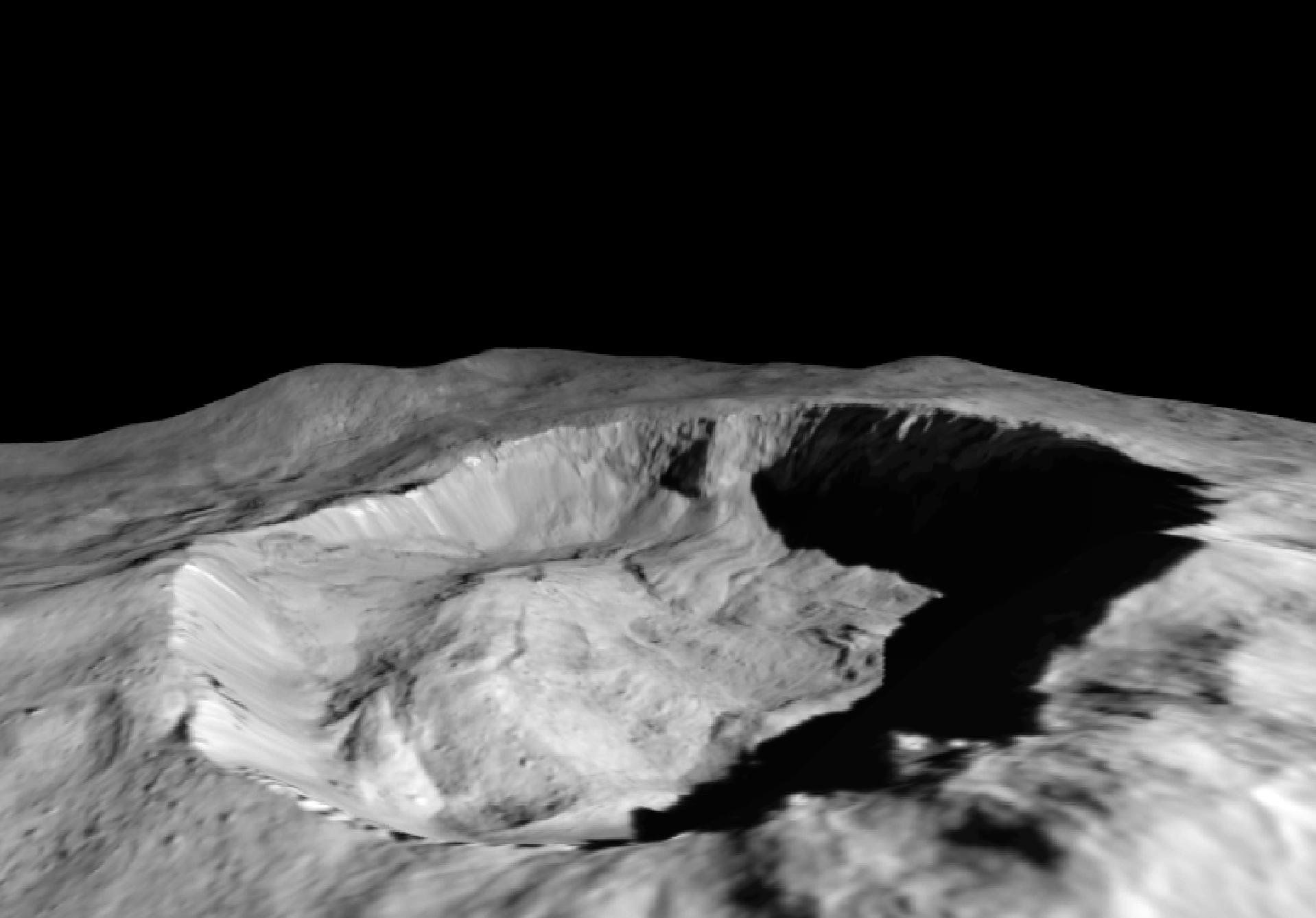 Космический аппарат Dawn обнаруживает недавние изменения на поверхности Цереры