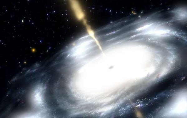 Ученые исследовали странную физику струй из сверхмассивных черных дыр