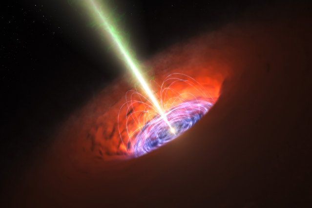 Ученые обнаруживают «радиоэхо» со стороны черной дыры, поглощающей звезду