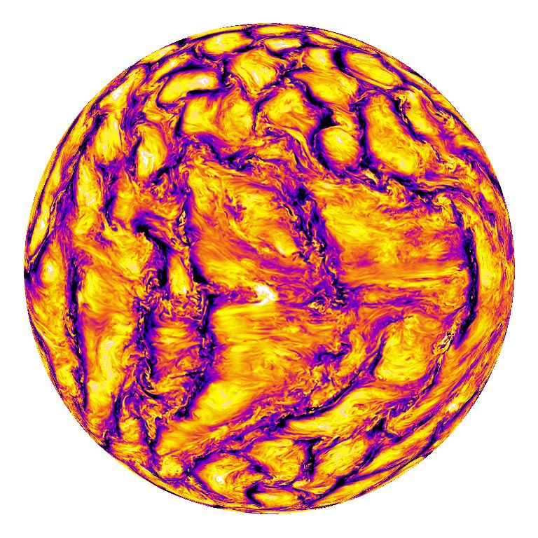 Новая модель Солнца отражает как крупно- так и мелкомасштабные процессы