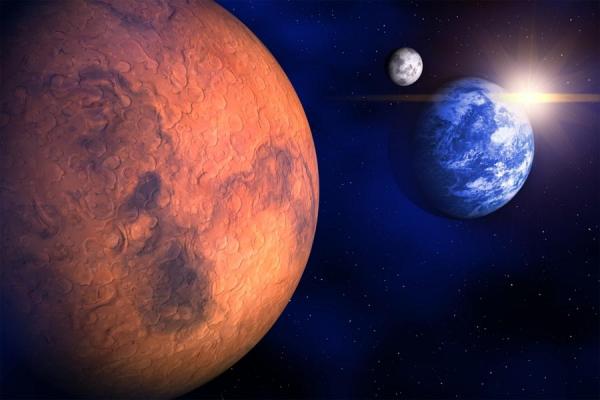 Редкие металлы на Марсе и Земле возникли из-за колоссального воздействия с космоса