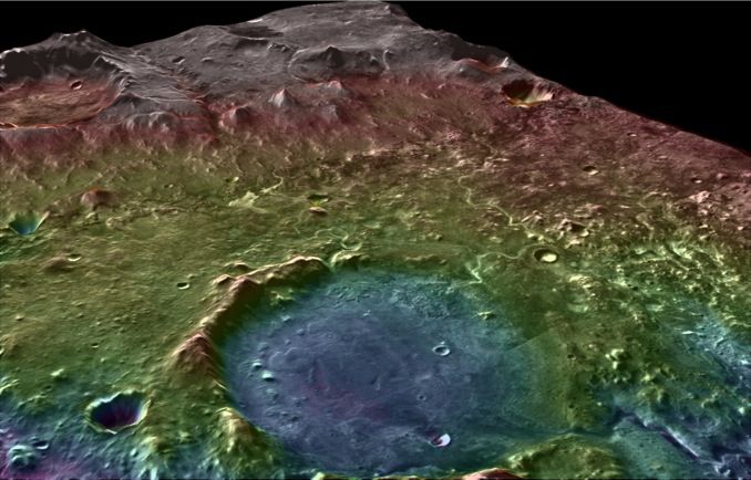 Древнее марсианское озеро рассказывает историю воды на Красной планете
