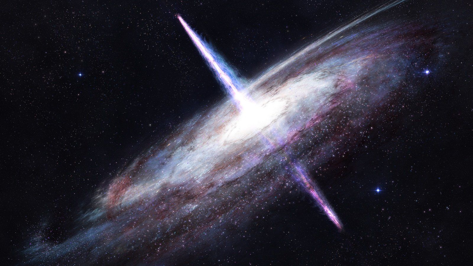 Радиотелескоп обнаружил превышение максимально возможной яркости квазара