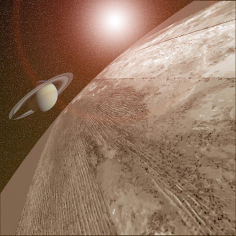 Мощные метановые бури объясняют необычное направление склонов дюн на Титане