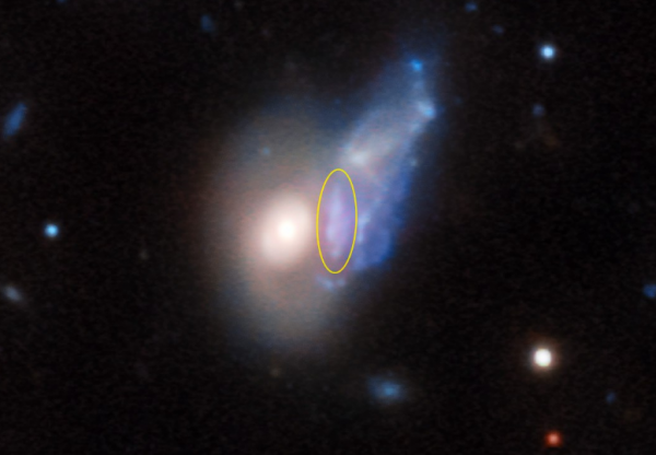 Астрономы зафиксировали галактическое световое эхо