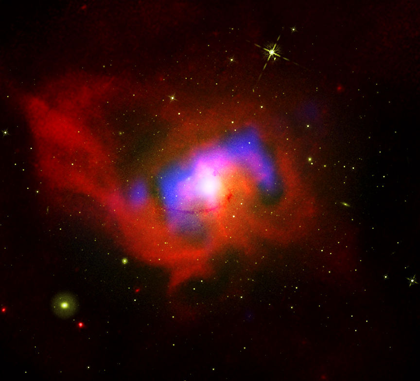 Аритмическое биение «сердца» галактики – черной дыры