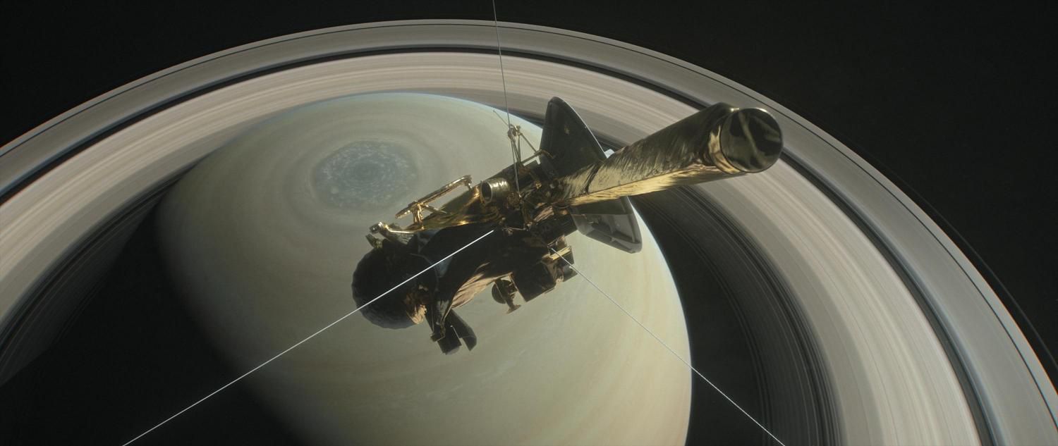 Ученые готовят аппарат «Касиини» к финальному погружению в атмосферу Сатурна