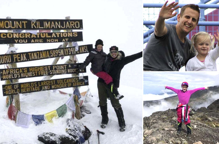 Семилетняя девочка покорила Килиманджаро