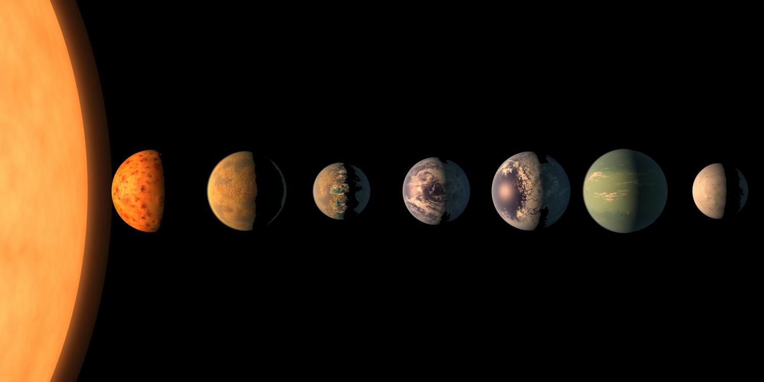 В недавно открытой планетной системе жизнь могла быть перенесена между планетами