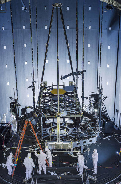 Космический телескоп «Джеймс Вебб»: строительство идет полным ходом
