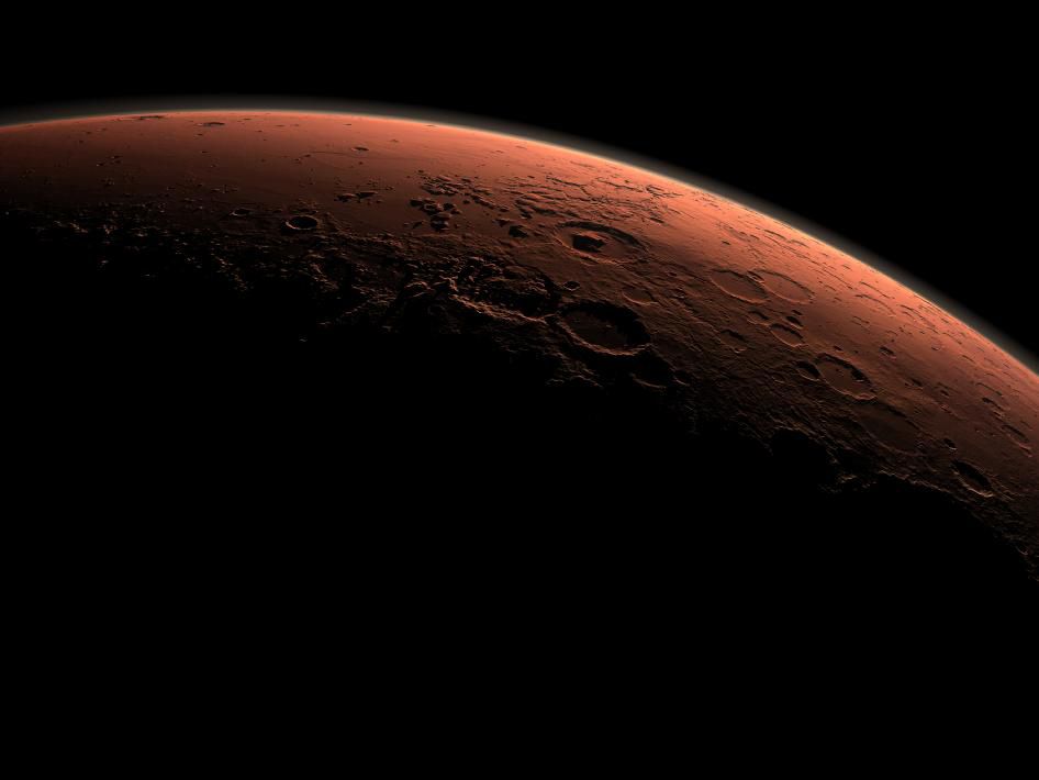 Древняя бомбардировка Марса могла дать толчок развитию жизни на его поверхности