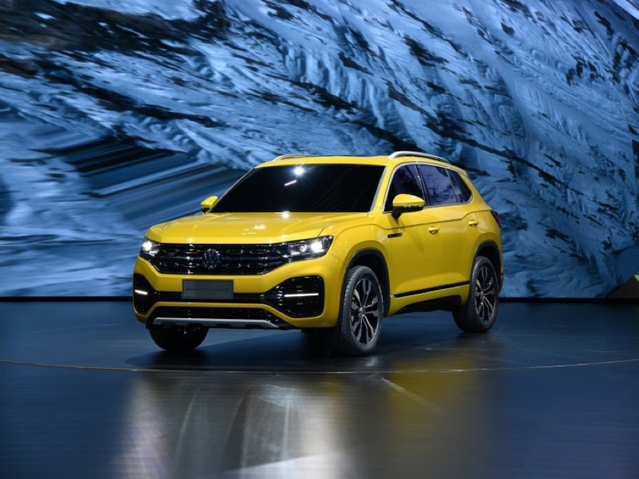 Концепт Volkswagen Advanced Mid-Size SUV превратится в кроссовер Tayron