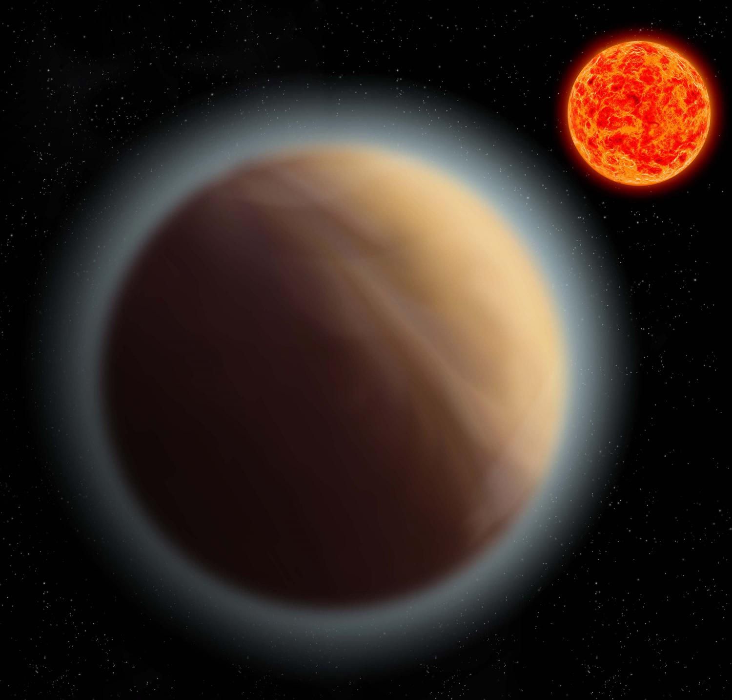 Впервые обнаружена атмосфера вокруг каменистой экзопланеты земного типа