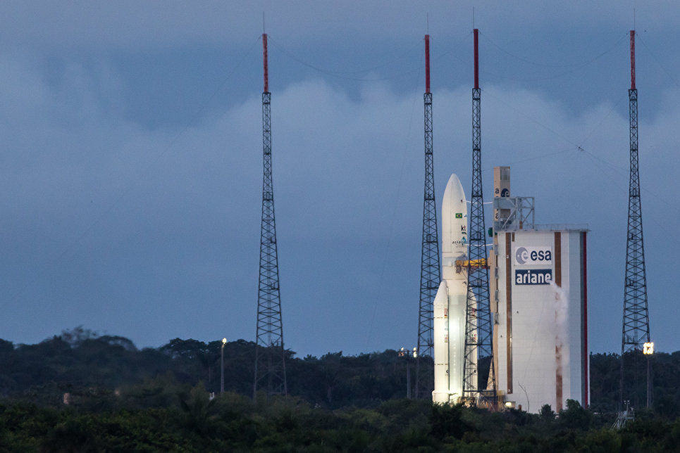 РН Ariane-5 со спутниками «SGDC» и «KOREASAT-7» стартовала с космодрома Куру