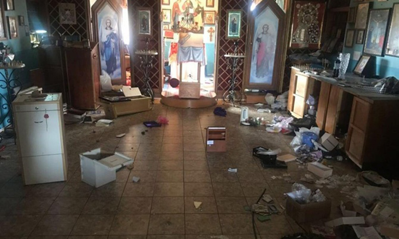 В Одессе ограбили храм: четверо преступников безжалостно крушили все внутри