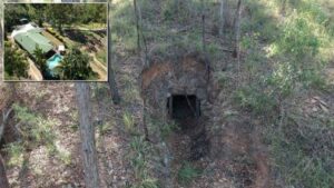 В Австралии мужчина чуть не провалился в старую золотую шахту в своем дворе