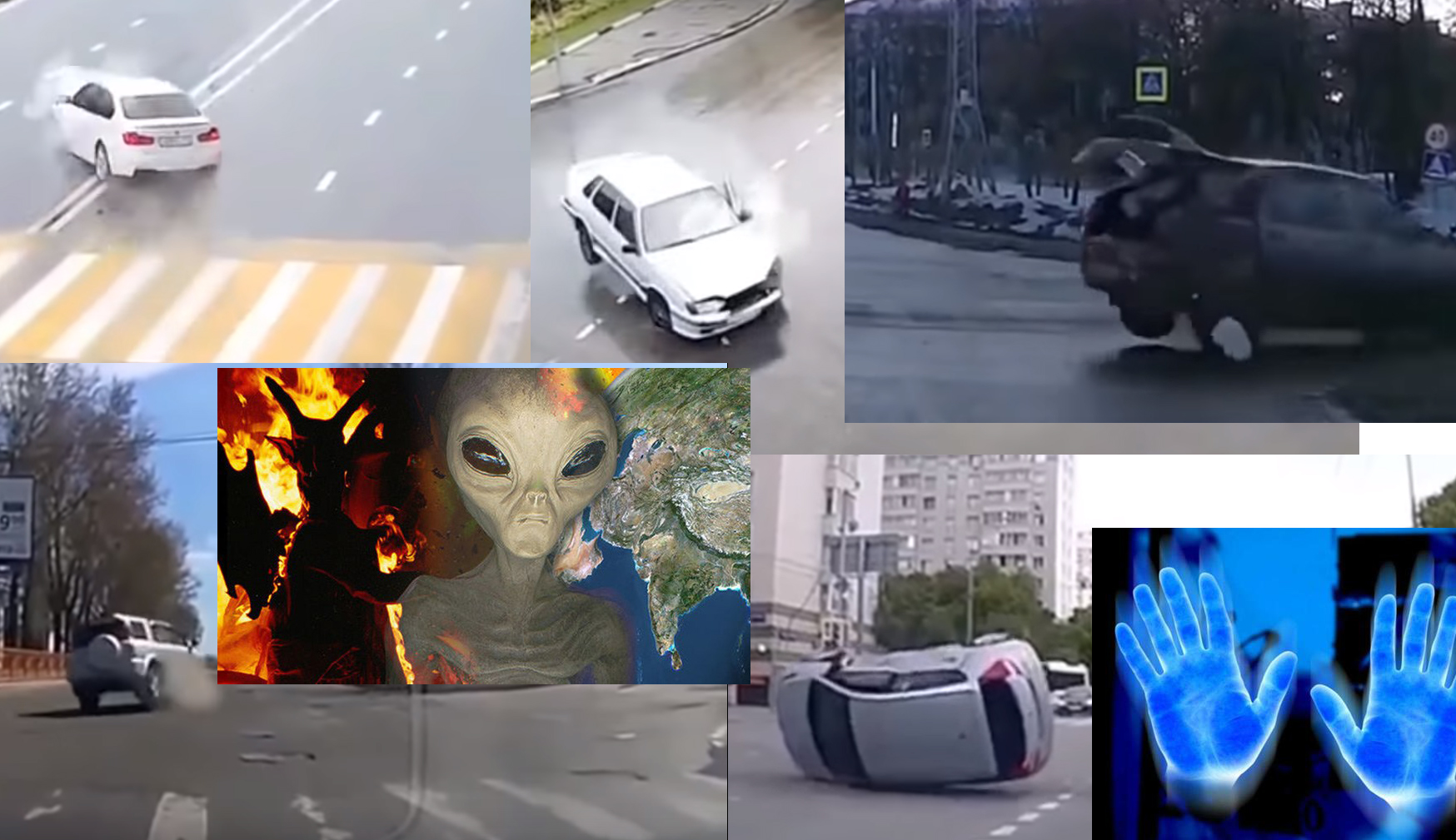 Проделки инопланетян или сбои в матрице: никто не знает, почему автомобили врезаются в невидимые преграды