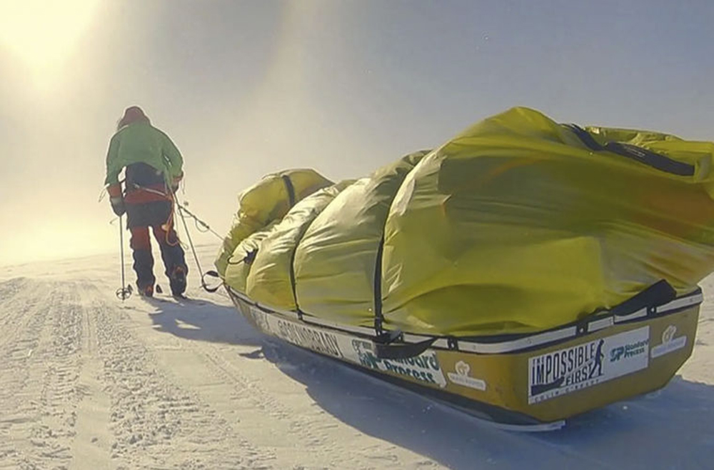 Американец Колин О’Брэйди в одиночку пересек Антарктиду